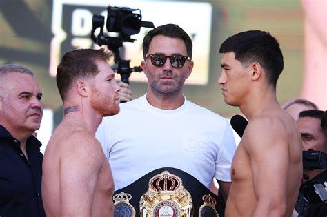 Canelo Alvarez vs. Dmitry Bivol: live round.